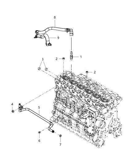2011 Ram 2500 Heater Plumbing Diagram 2 - Thumbnail