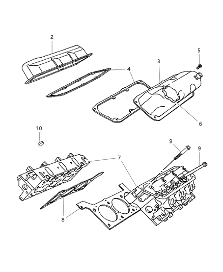 2005 Dodge Caravan Cylinder Head Diagram 2 - Thumbnail