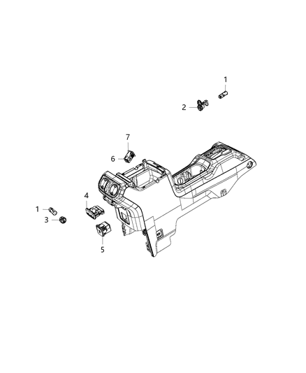 2018 Jeep Wrangler All-new Model U Connect And Media Center Diagram
