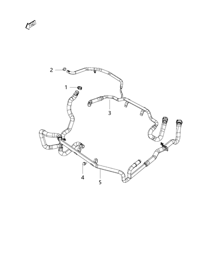 2017 Jeep Cherokee Heater Plumbing Diagram 3 - Thumbnail
