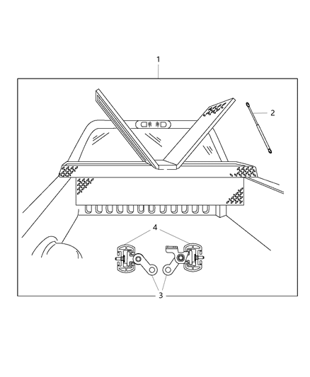 2014 Ram 3500 Pickup Tool Box Diagram