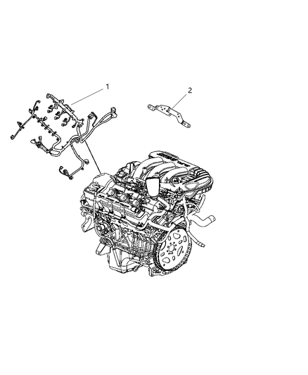 2009 Dodge Journey Wiring - Powertrain Diagram 2 - Thumbnail