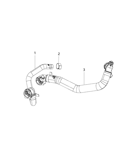 2018 Jeep Compass Heater Hoses Diagram 3 - Thumbnail