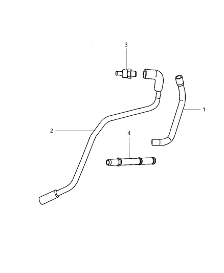 2006 Chrysler Sebring Crankcase Ventilation & Vapor Harness Diagram 3 - Thumbnail