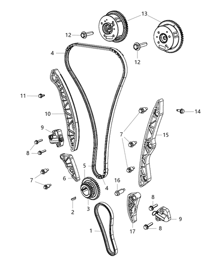 2012 Dodge Caliber Timing System Diagram 6 - Thumbnail