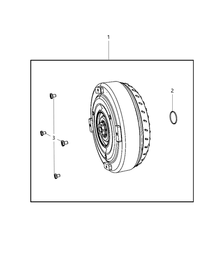 2013 Dodge Durango Torque Converter Diagram 1 - Thumbnail