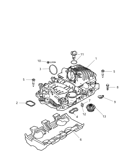 2008 Jeep Commander Intake Manifold Diagram 3 - Thumbnail