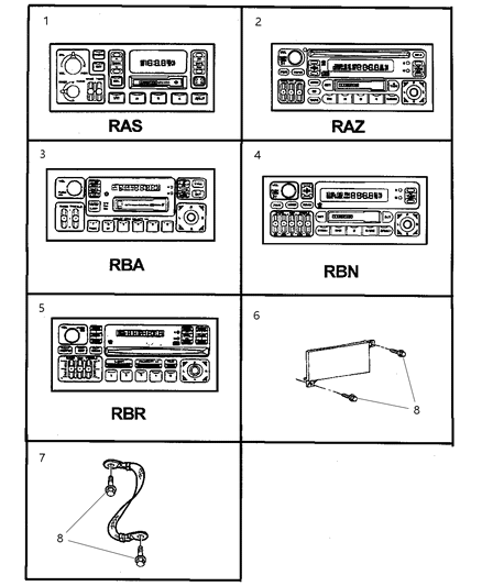 2001 Dodge Ram 2500 Strap Ground Diagram for 56043033