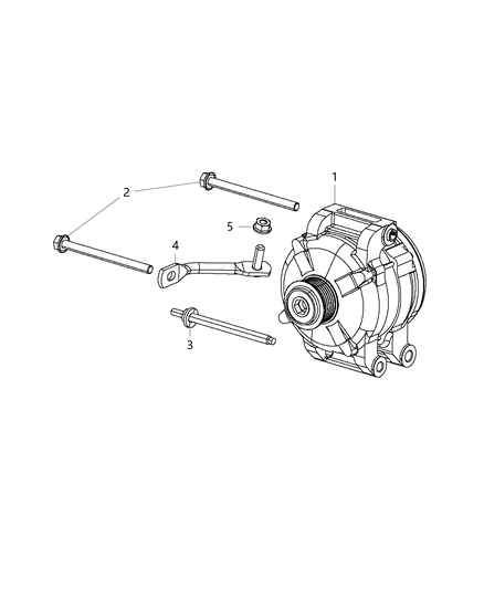 2018 Dodge Durango Generator/Alternator Diagram 2 - Thumbnail