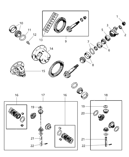 2004 Jeep Wrangler Differential Diagram 2 - Thumbnail
