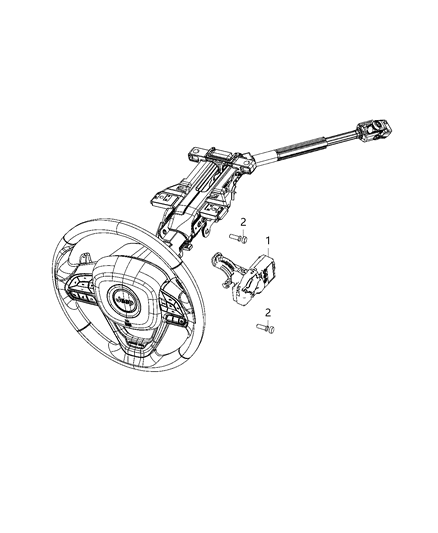 2020 Jeep Cherokee Modules, Brake, Suspension & Steering Diagram 3 - Thumbnail