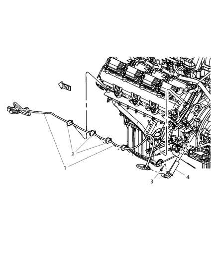 2014 Ram 3500 Cab Chassis Engine Cylinder Block Heater Diagram 2 - Thumbnail
