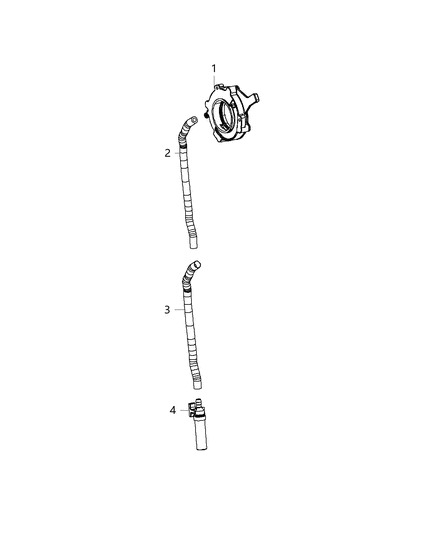 2020 Ram 2500 Oil Pump & Related Parts Diagram 1 - Thumbnail