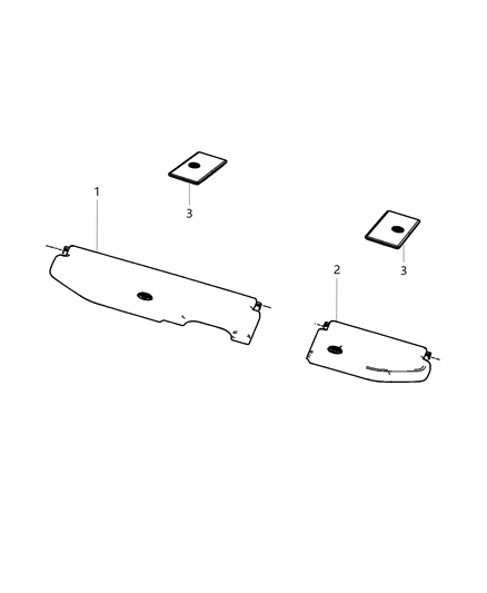 2018 Ram 3500 Cab Chassis Floor Cargo Storage Diagram