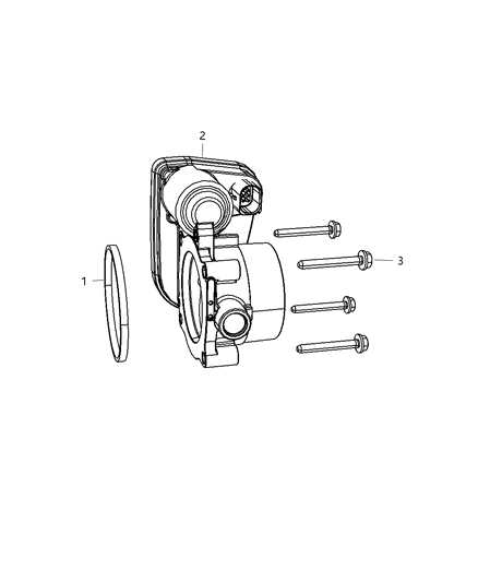 2011 Jeep Wrangler Throttle Body Diagram 2 - Thumbnail