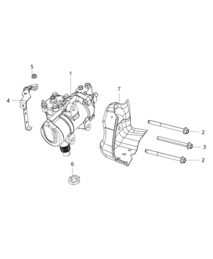 2019 Ram 3500 Cab Chassis Steering Gear Box Diagram
