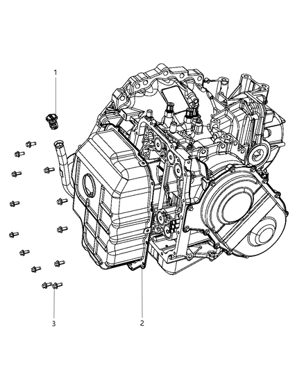 2016 Dodge Journey Oil Filler Tube & Related Parts Diagram 2 - Thumbnail