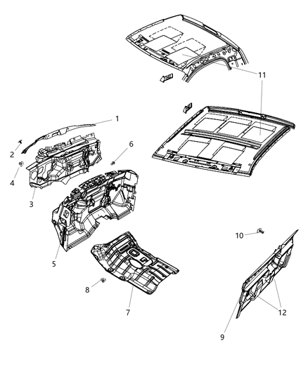 2013 Ram 3500 Cab Chassis Silencers Diagram