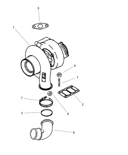 2001 Dodge Ram 3500 Regular Cab Turbocharger Diagram