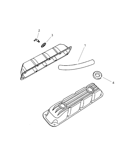 2002 Dodge Ram 1500 Crankcase Ventilation Diagram 3 - Thumbnail