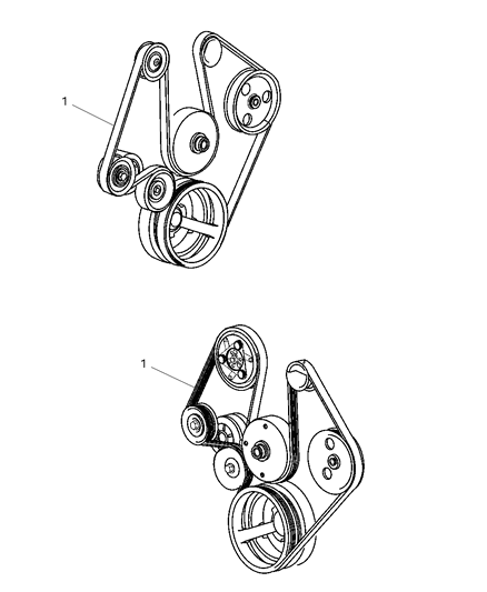 2006 Jeep Liberty Drive Belts Diagram 2 - Thumbnail