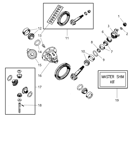 2004 Jeep Grand Cherokee Differential Diagram 2 - Thumbnail