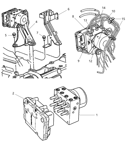 2006 Dodge Caravan Tube Assembly, Passenger Side Diagram for 4721054AB