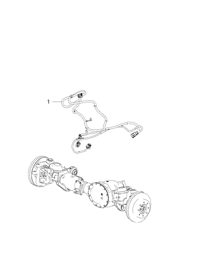 2020 Ram 3500 Cab Chassis Wiring - Chassis & Underbody Diagram 1 - Thumbnail