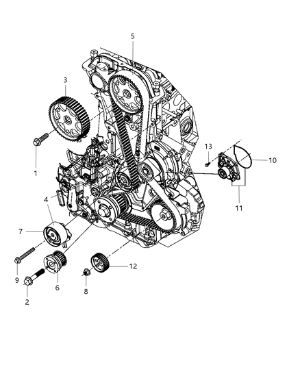 2011 Jeep Liberty Timing System Diagram 2 - Thumbnail
