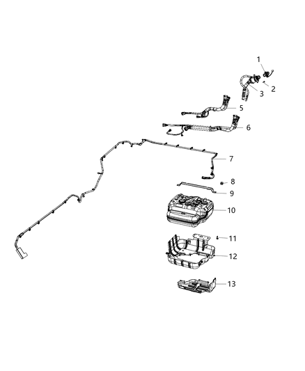 2020 Jeep Wrangler Diesel Exhaust Fluid System Diagram 2 - Thumbnail