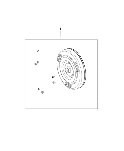 2014 Jeep Cherokee Torque Converter Diagram 1 - Thumbnail