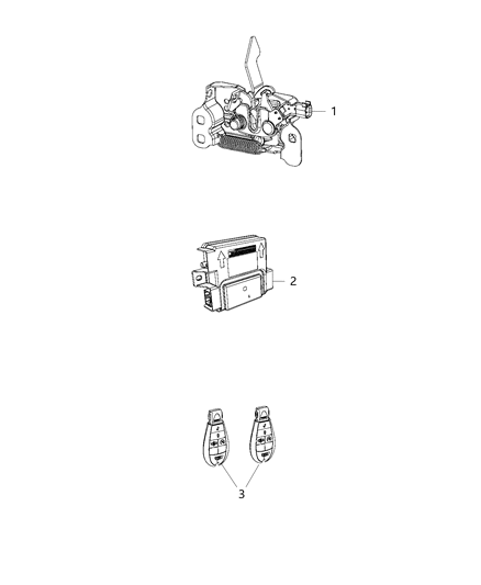 2018 Ram 2500 Remote Start of Electrical Diagram