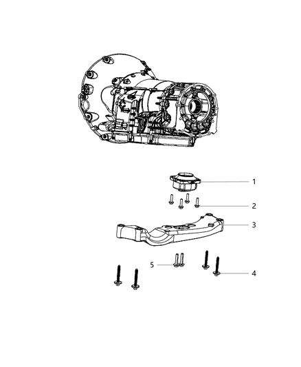 2020 Dodge Charger Mounting Support Diagram 5 - Thumbnail