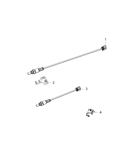 2018 Jeep Wrangler All-new Model Oxygen Sensors Diagram 3 - Thumbnail