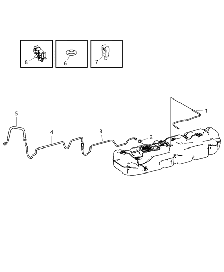 2008 Dodge Sprinter 2500 Fuel Lines & Related Diagram 4 - Thumbnail