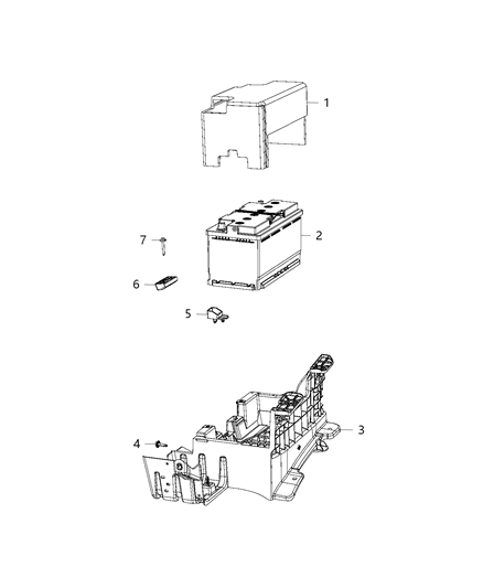 2020 Ram 1500 New Style Battery Diagram 2 - Thumbnail