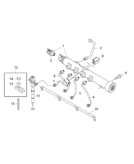 2015 Jeep Renegade Fuel Rail Diagram 2 - Thumbnail