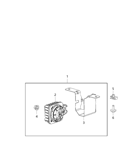 2020 Jeep Grand Cherokee Siren, Alarm System Diagram