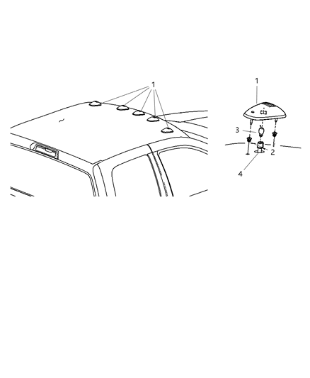 2011 Ram 2500 Wiring Header Diagram for 68032545AC