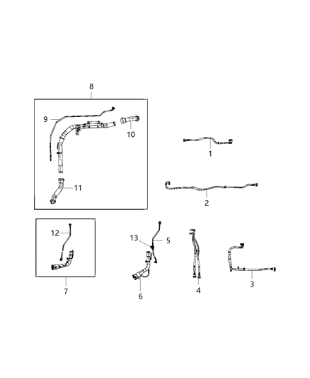 2020 Jeep Wrangler Fuel Tank Filler Tube Diagram 3 - Thumbnail