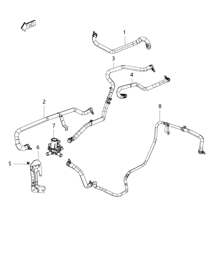 2017 Ram 1500 Heater Plumbing Diagram 2 - Thumbnail