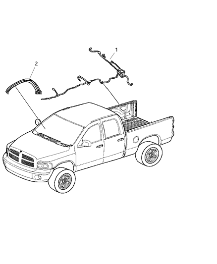 2013 Ram 3500 Cab Chassis Wiring Chassis & Underbody Diagram