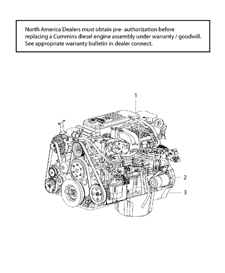 2020 Ram 3500 Cab Chassis Engine Assembly And Service Long Block Engine Diagram 2 - Thumbnail