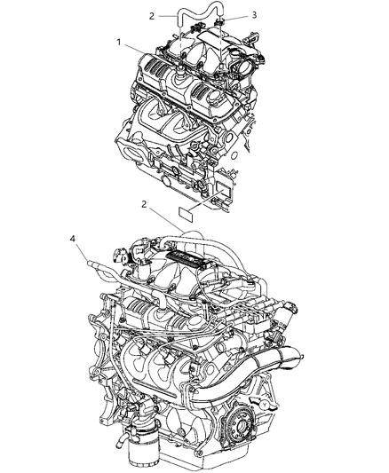 2006 Chrysler Pacifica Crankcase Ventilation Diagram 2 - Thumbnail