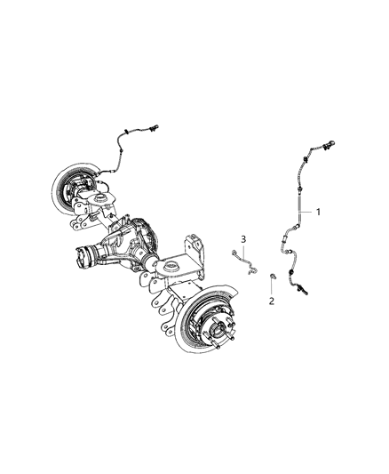 2020 Jeep Gladiator Sensors - Brake Diagram 3 - Thumbnail