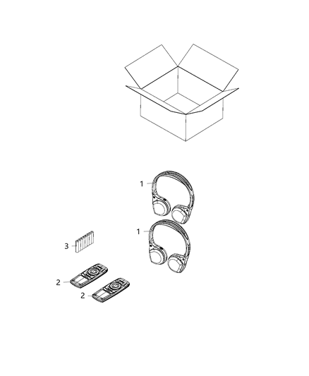 2020 Chrysler Voyager DVD & Video System Diagram 2 - Thumbnail