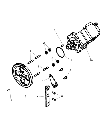 2002 Dodge Ram 2500 Regular Cab Fuel Injection Pump Diagram