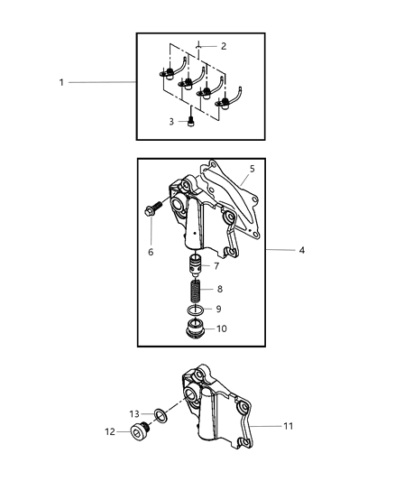 2007 Dodge Nitro Engine Oil Pump Diagram 1 - Thumbnail