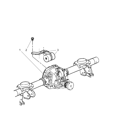 2003 Jeep Liberty Lubricant Axle Standard Ms-8985 Diagram for 5102232AA