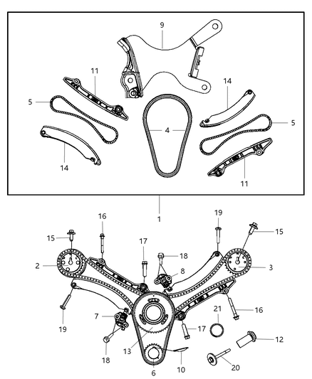 2008 Dodge Dakota Timing System Diagram 2 - Thumbnail